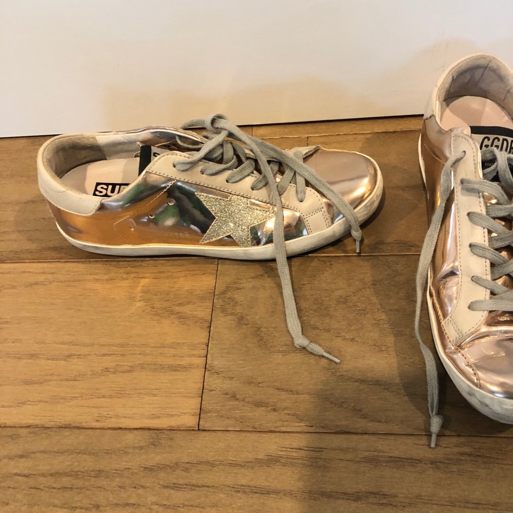 Golden Goose Sneakers Superstar Pink Pearl Size 37